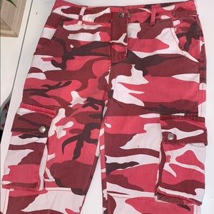 Camo pink pants